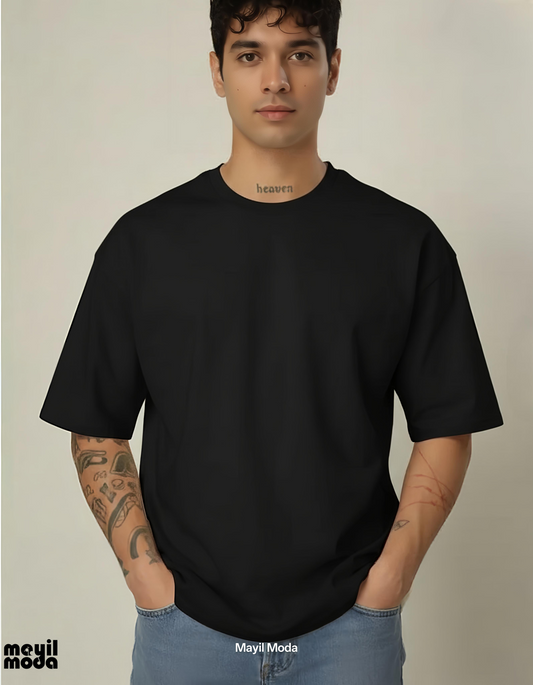 Heavyweight Oversized T-Shirt – 240 GSM Cotton French Terry