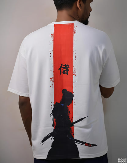 Samurai Oversized Heavyweight T-shirt – 240 GSM French Terry Cotton